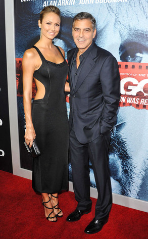 Stacy Keibler, George Clooney Stacy Keibler, George Clooney